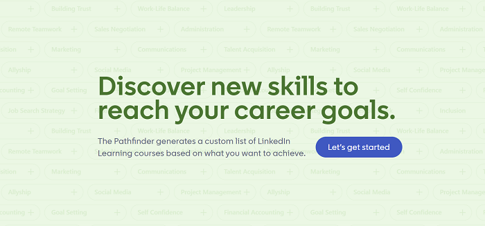 LinkedIn Learning Pathfinder