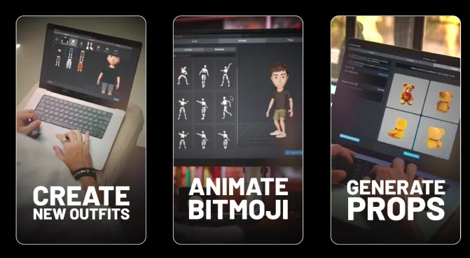 Snap Adds New Gaming and Bitmoji Creation Elements to Lens Studio
