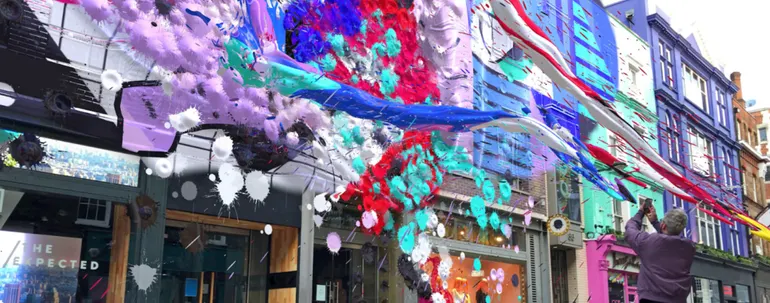 Snapchat Turns London Street into AR Playground