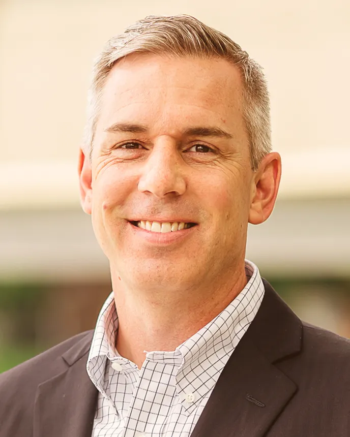 A headshot of Justin McFarland, McCarthy.