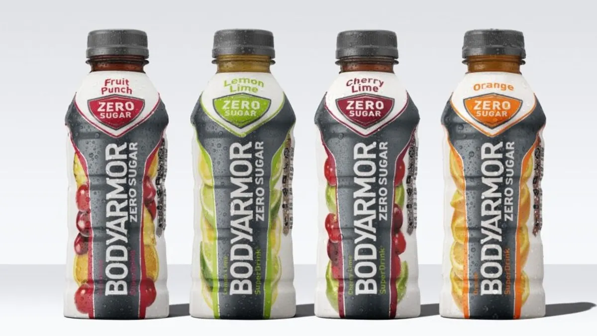 Coca-Cola launches BodyArmor Zero Sugar.