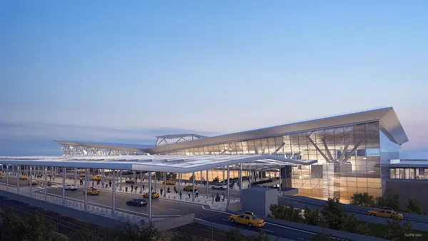 Rendering of JFK International Airport in New York City, N.Y.