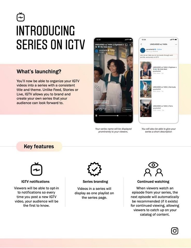 IGTV series