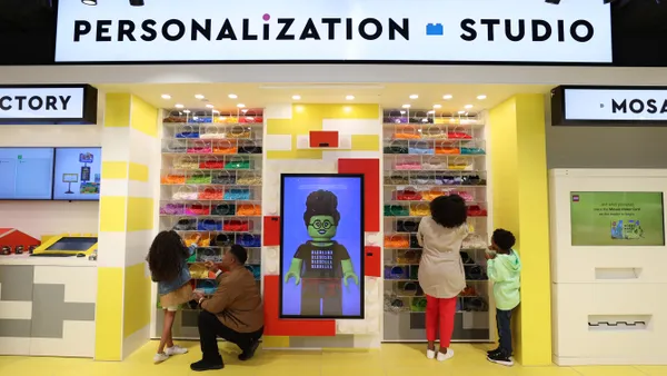 Lego's personalization studio