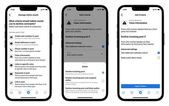 Facebook Groups update