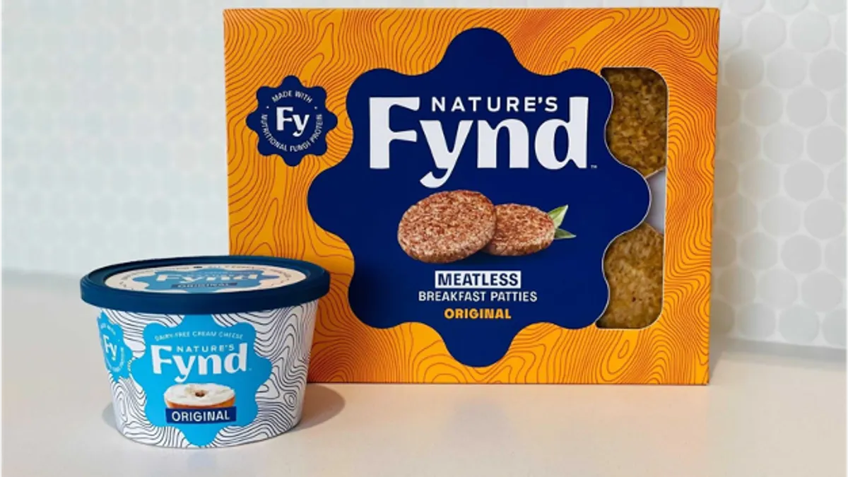 Nature's Fynd launched its first products - fermented cream cheese and breakfast patties - online in February 2021.