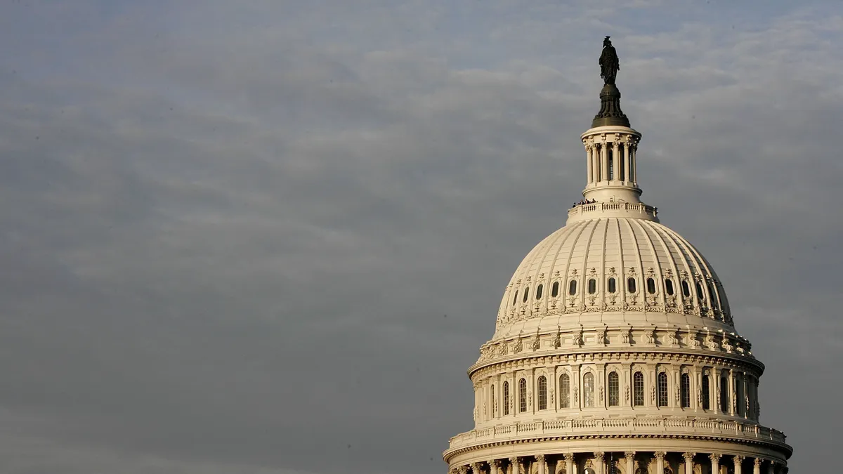 The early morning sun strikes the U.S. Capitol November 6, 2006 in Washington, DC.