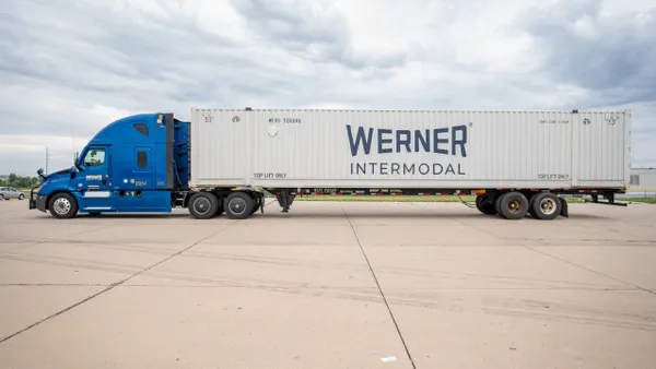 Werner Intermodal container