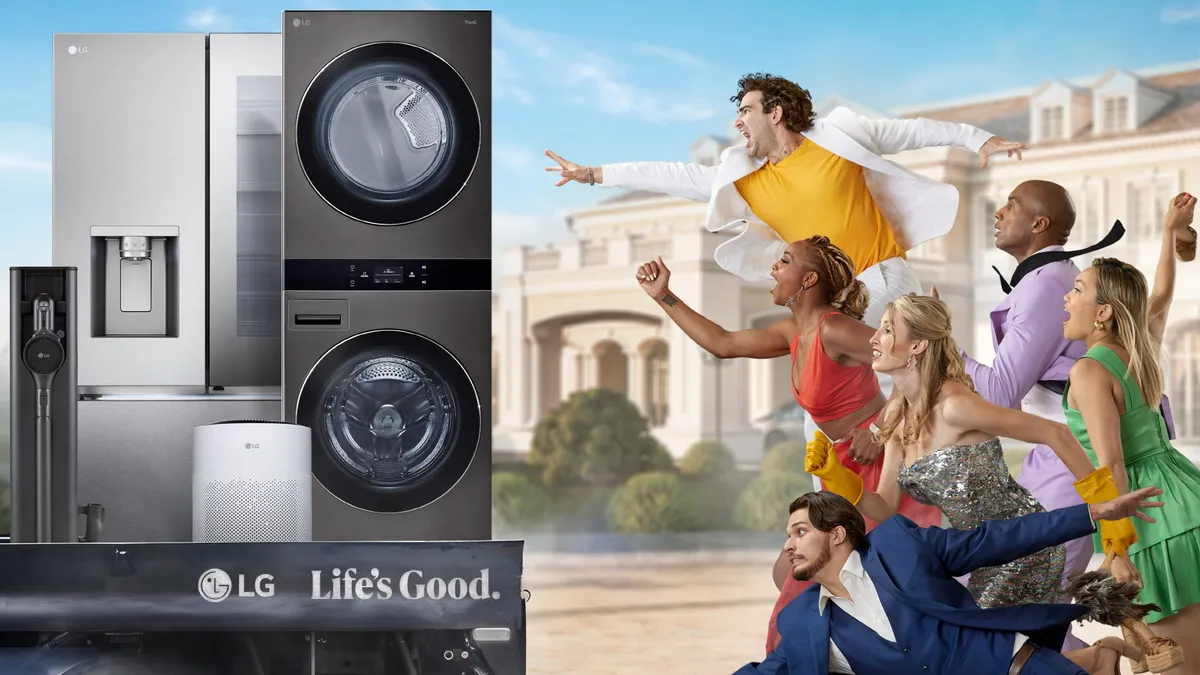 LG boosts home appliances with competition show on Prime Video Marketing Dive