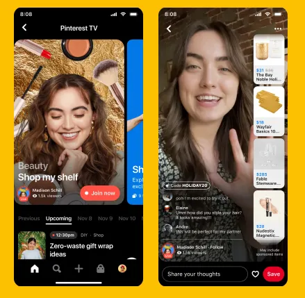 Pinterest TV