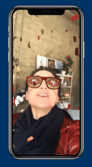 Facebook Super Bowl features