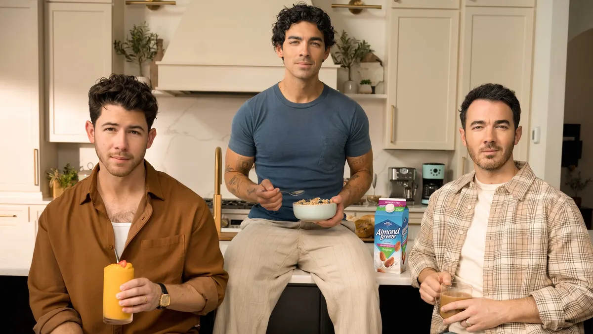Jonas Brothers for Almond Breeze