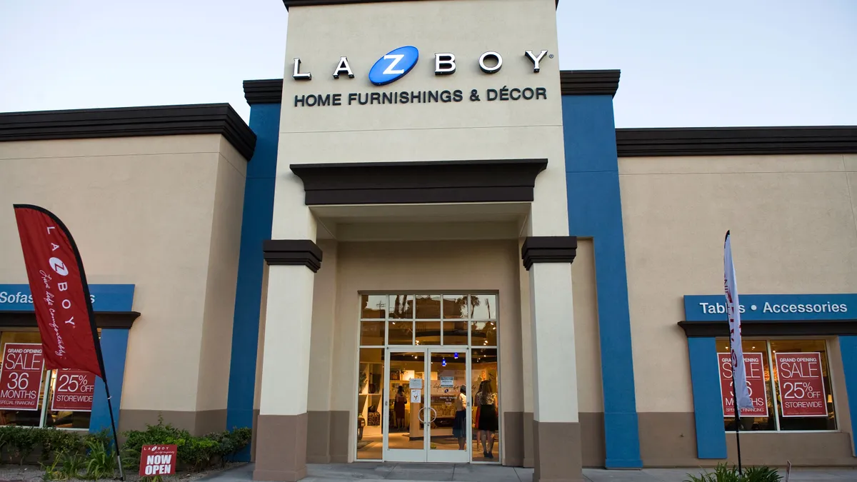 La-Z-Boy store in La Mesa, California.