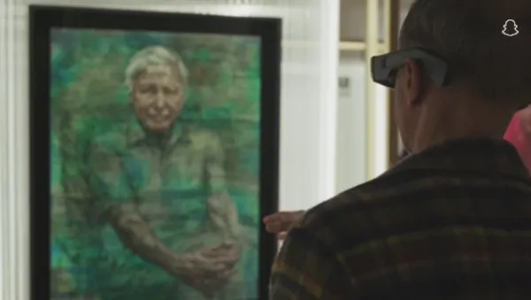 Snapchat AR exhibition