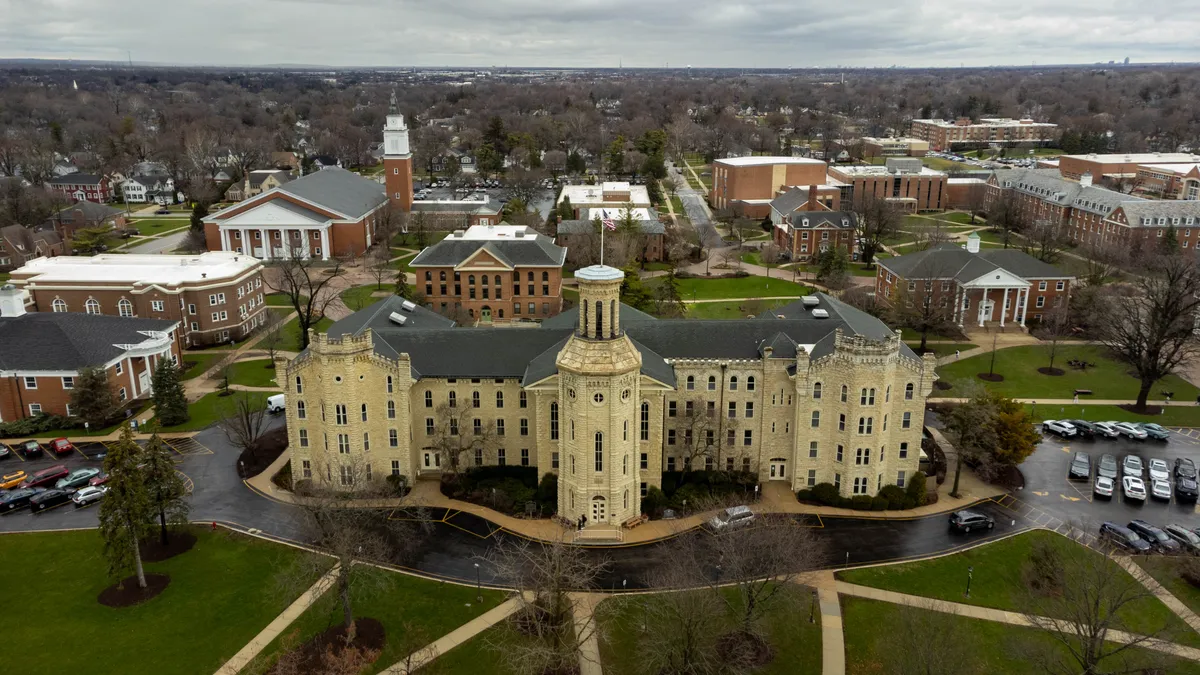 The campus of Wheaton College.