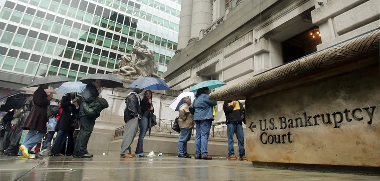 US corporate bankruptcies hover at 16-year high: S&P