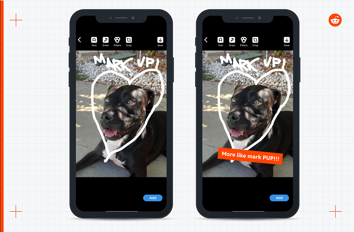 Reddit image editor