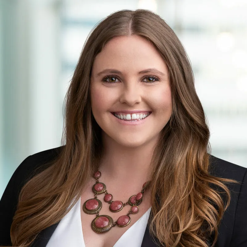 headshot of Bailey Wendzel, attorney at Epstein Becker & Green