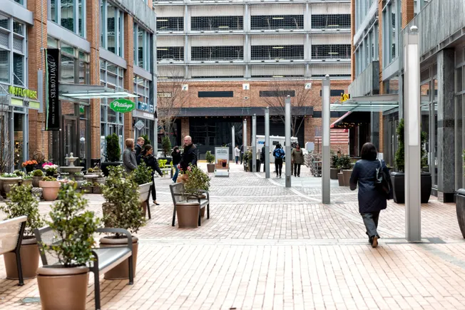 Suburban mixed-use developments offer more foot traffic, facility challenges
