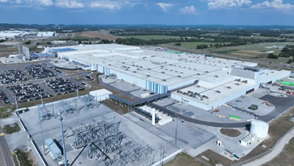 Ultium Cells LLC battery plant in Spring Hill, Tennessee