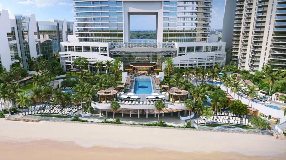 The Diplomat Beach Resort in Hollywood, Florida, will be renovated and rebranded under Signia by Hilton.