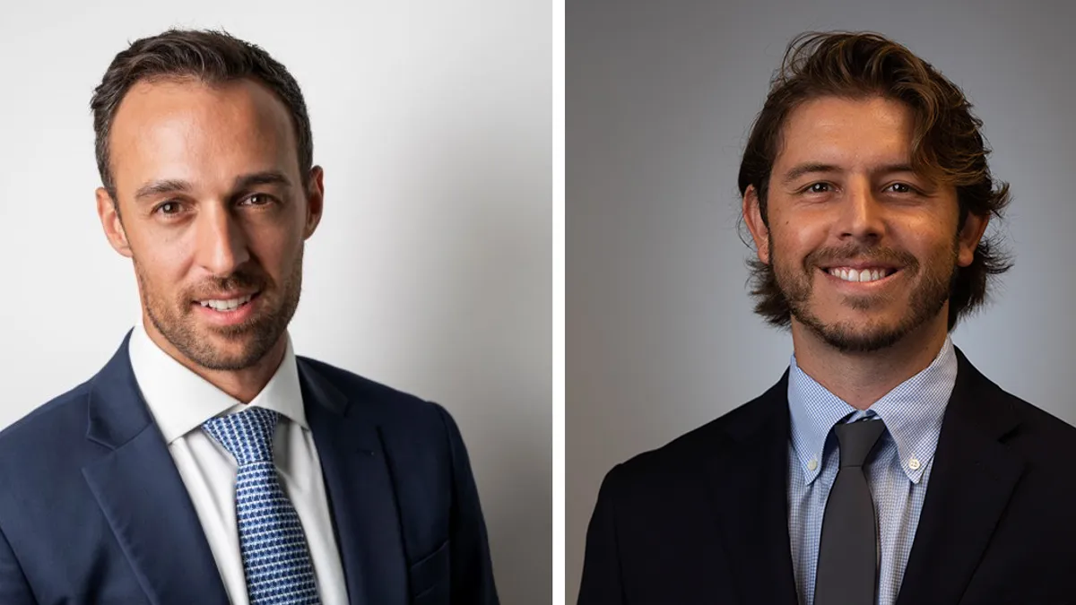 Professional headshots of Jon Trott and Dave Platter