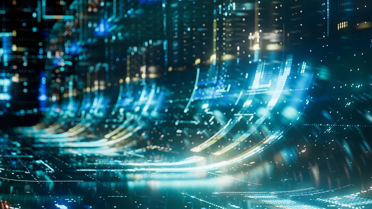 Digital Transformation Artificial Intelligence Technology Background