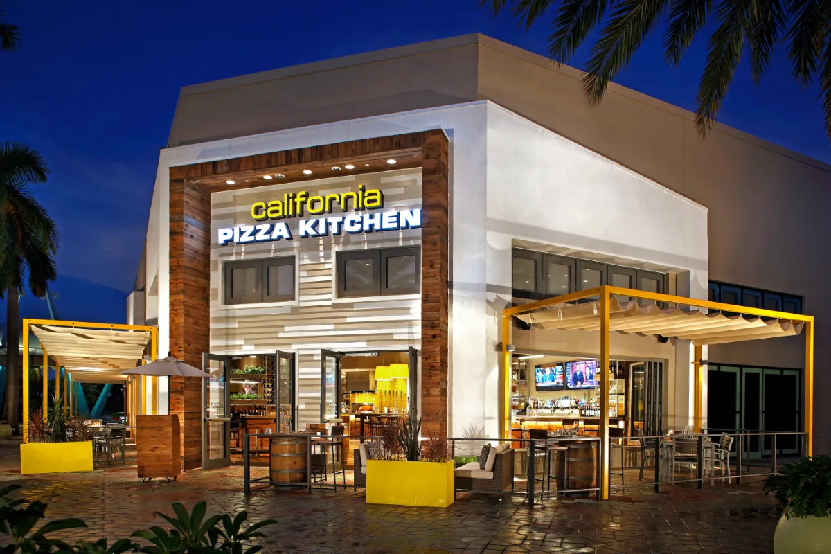 An image of a California Pizza Kitchen restaurant.