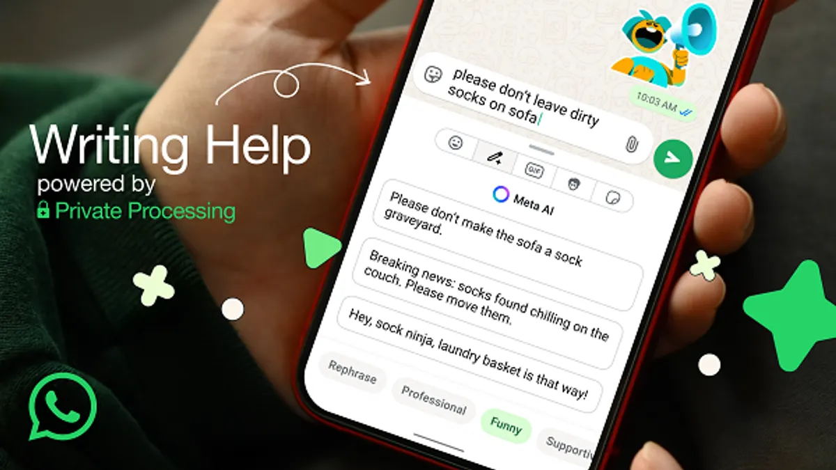 WhatsApp Writing Assistant