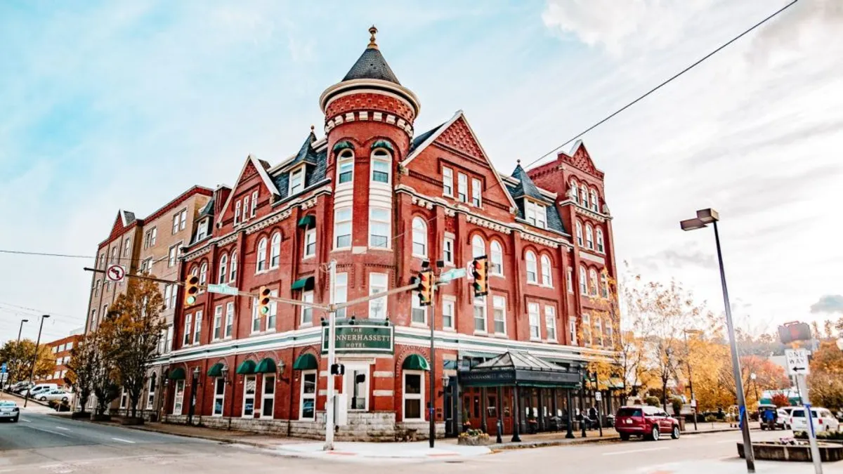 The Blennerhassett hotel in Parkersburg, West Virginia.