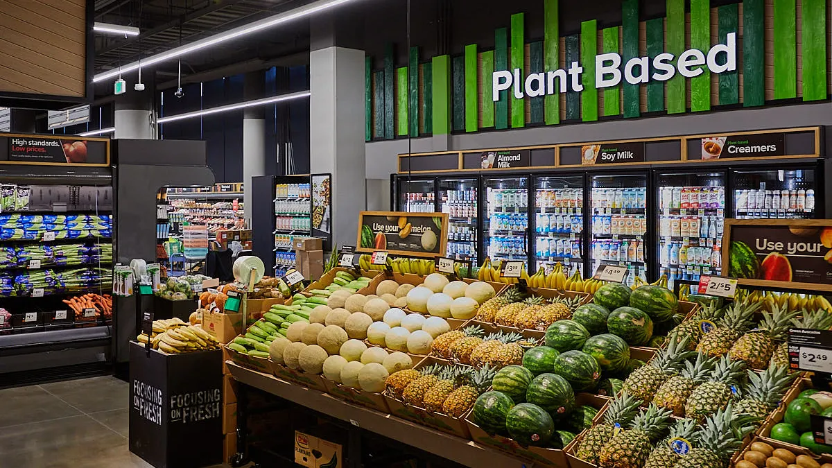 Plant-based dairy and creamers at The Giant Company's Riverwalk store in Philadelphia