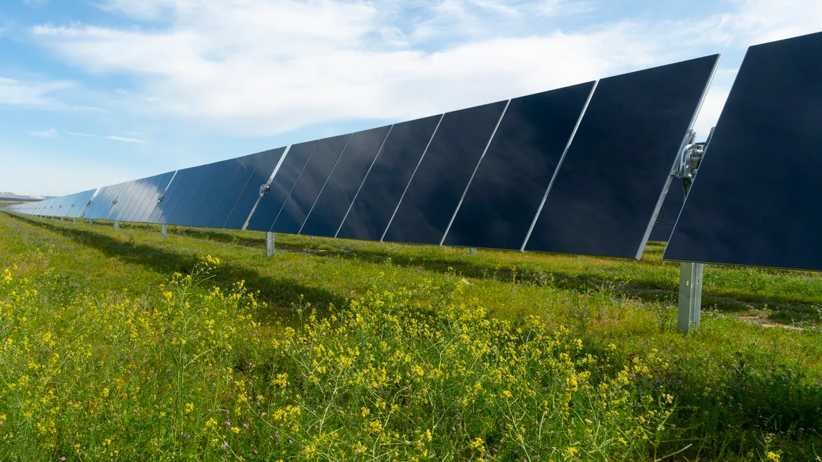 First Solar's Series 6 modules deployed in a project in Kern County, California