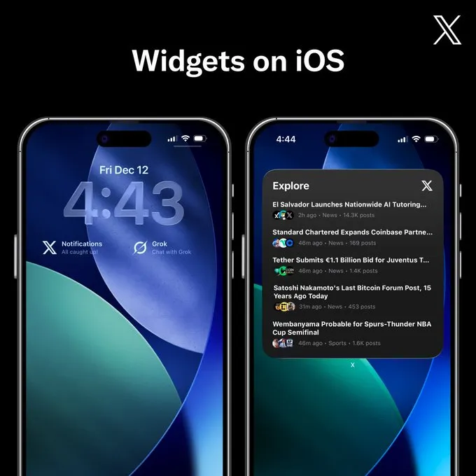 X widgets