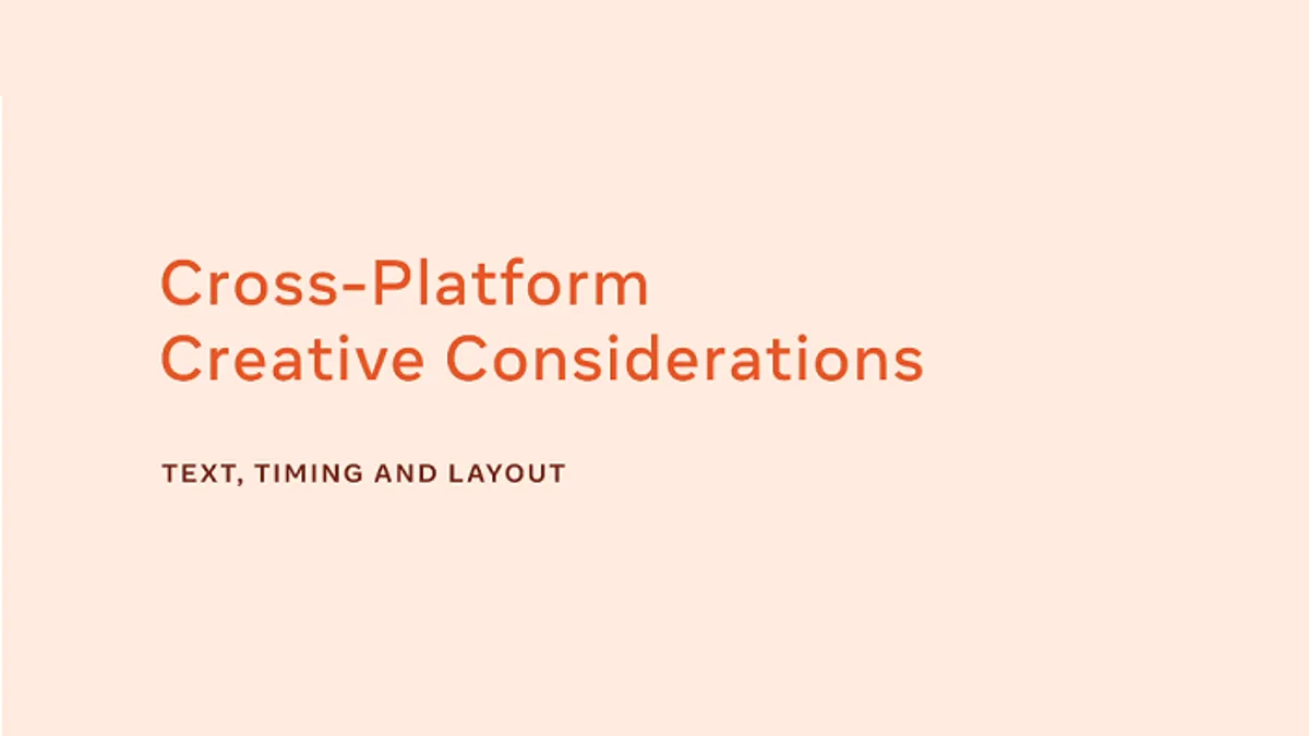 Facebook ad considerations