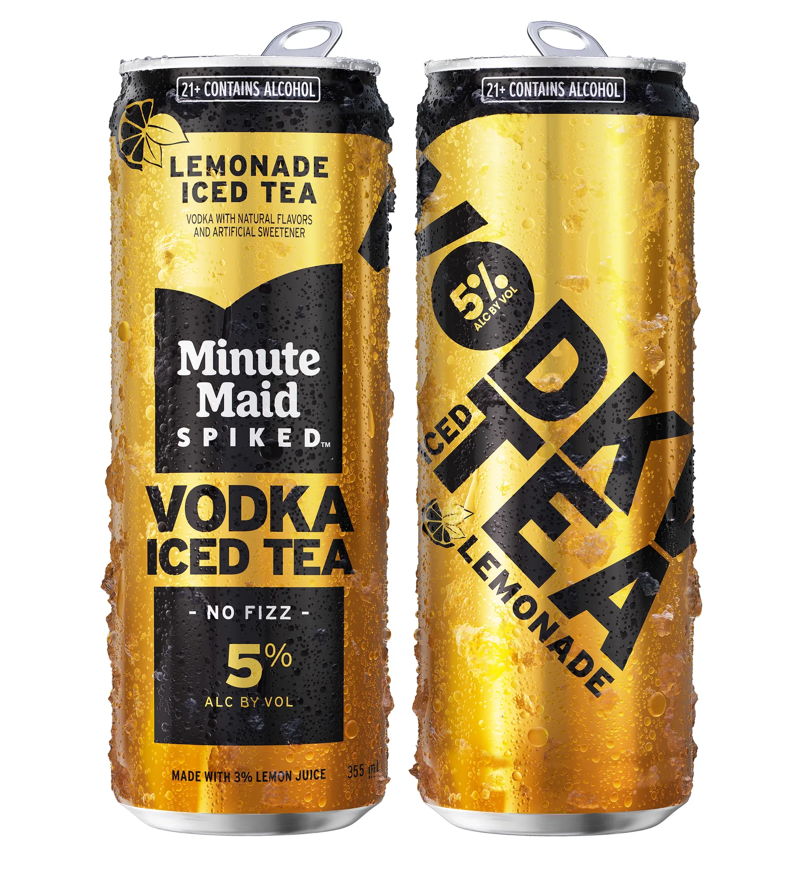 Minute Maid's vodka iced tea is seen.