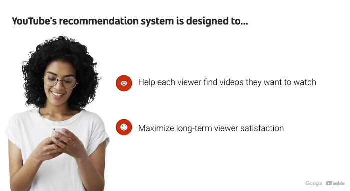YouTube video recommendations guide