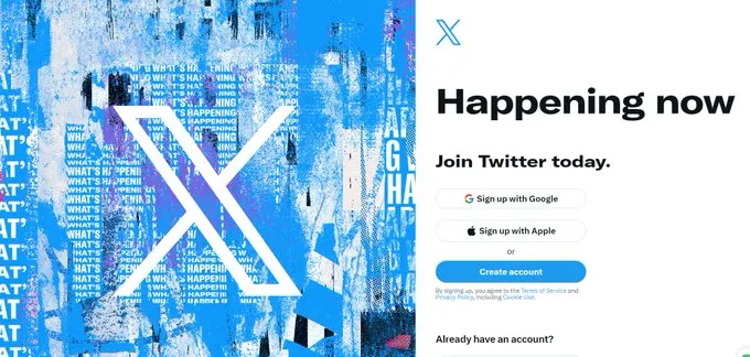 X branding