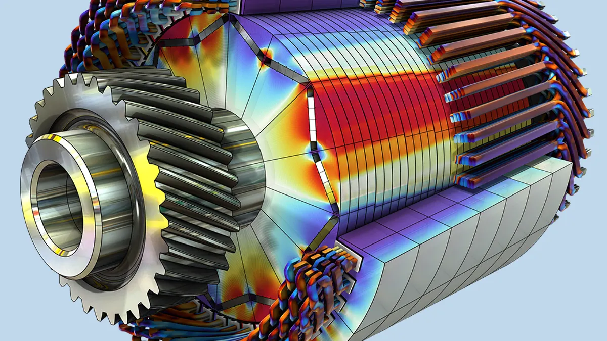 Image of an electric motor