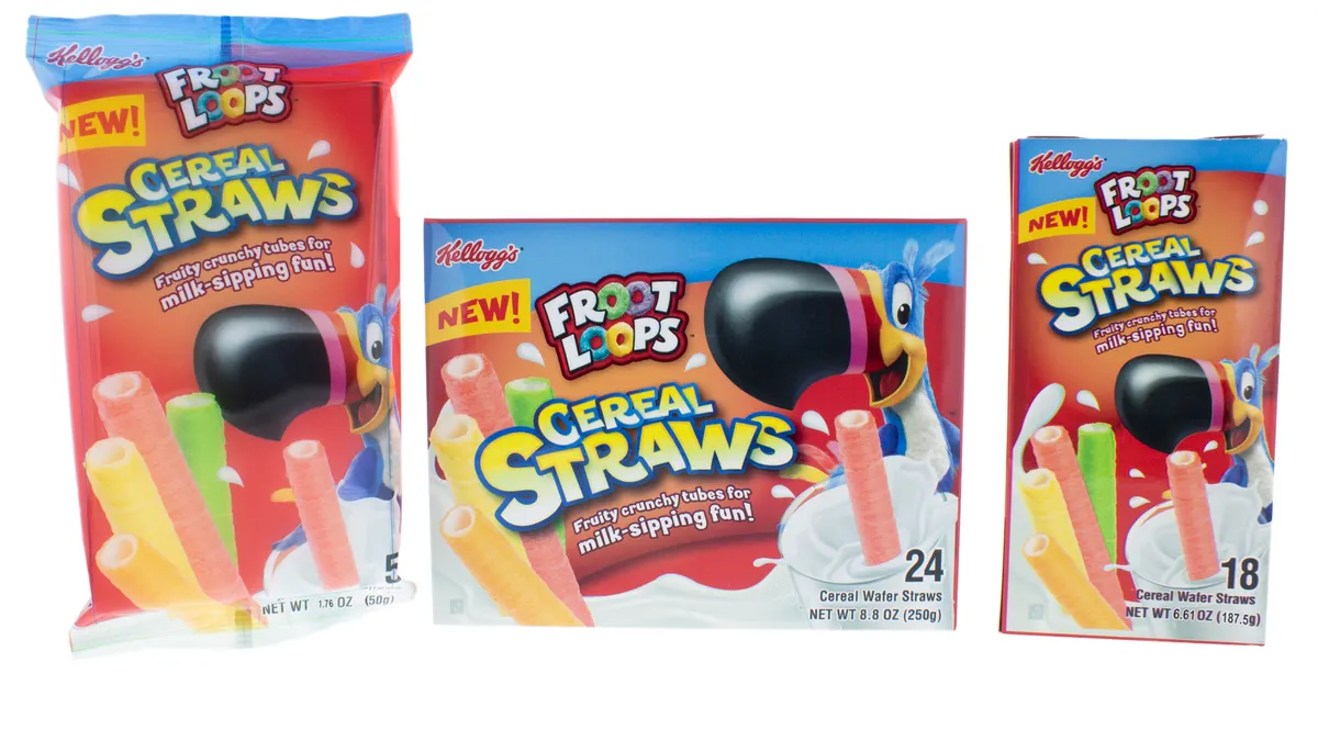Kellogg Cereal Straws