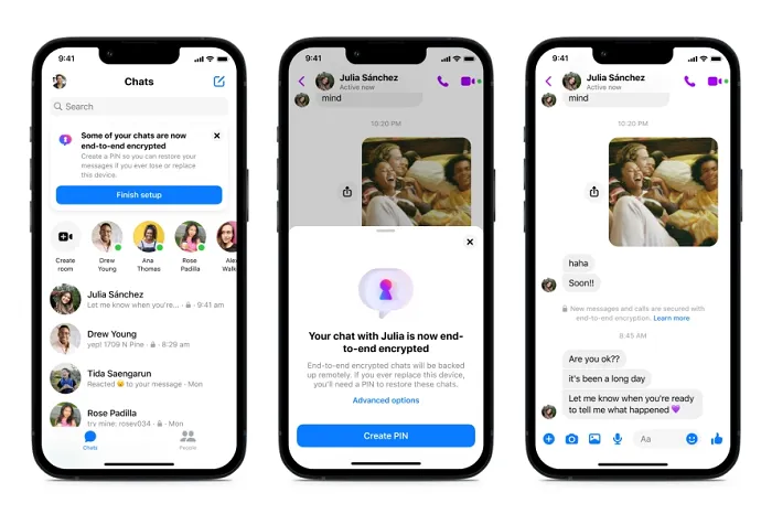 Messenger encryption