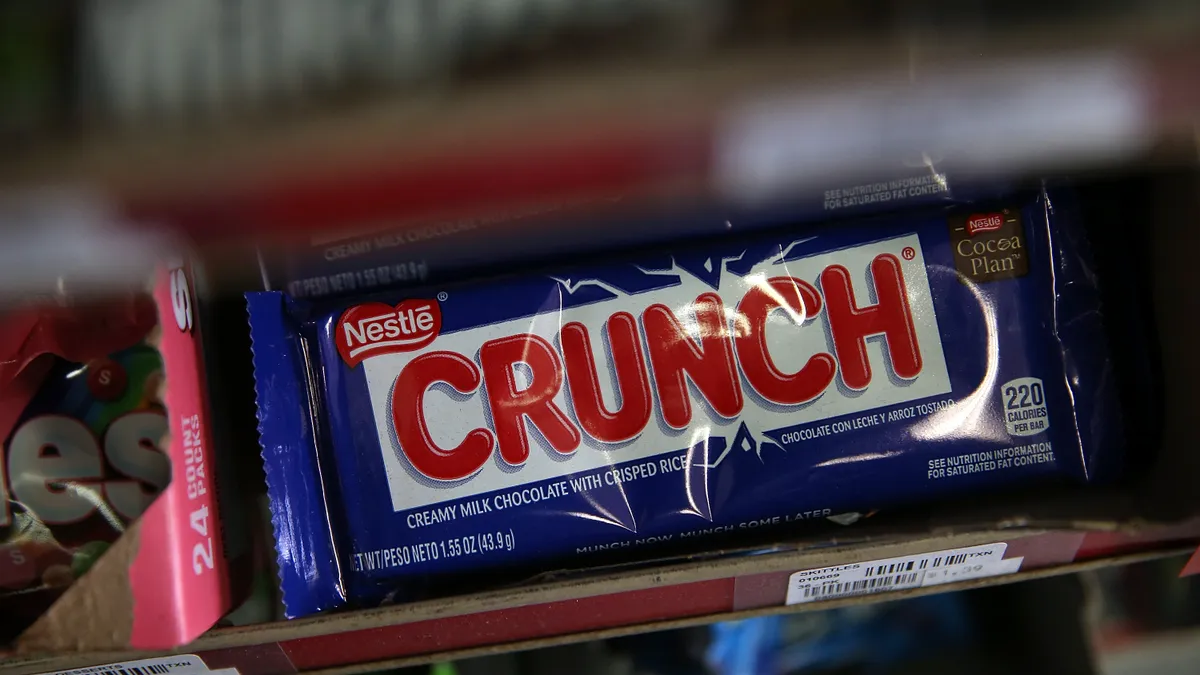 Nestle Crunch candy bar