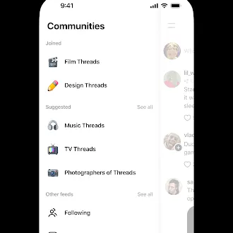 Threads communities update