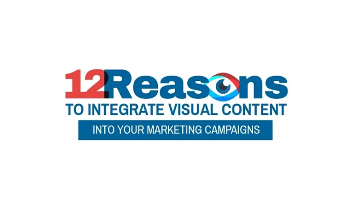 12 Reasons Visual Content infographic