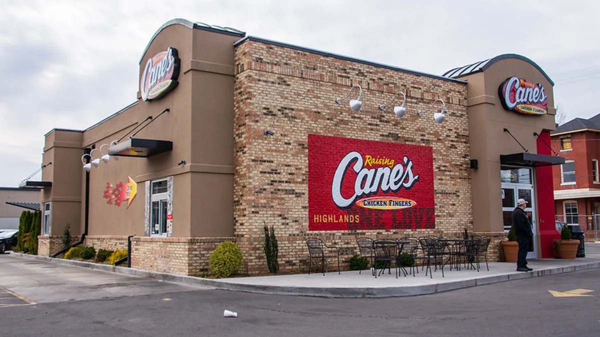 Raising Cane's storefront