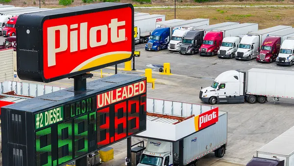 Pilot Travel Center truck parking