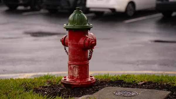 Shot of a fire hydrant on a street