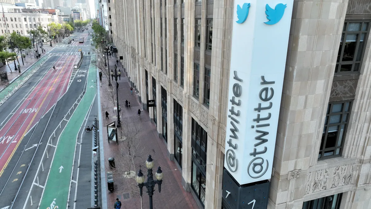 Twitter headquarters building