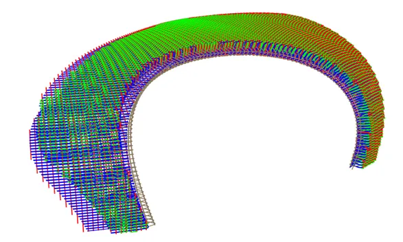 Computer modeling images for the Seattle Acquarium's Ocean Pavilion.