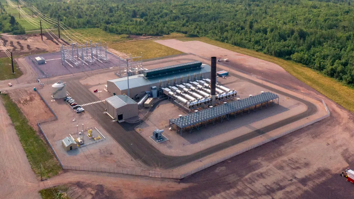 F.D. Kuester Generating Station construction photo from July 2019