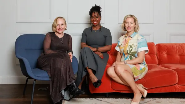 Left to right: Whalar Co-CEO Emma Harman, Accenture Song CEO Ndidi Oteh, Whalar Co-CEO Jo Cronk
